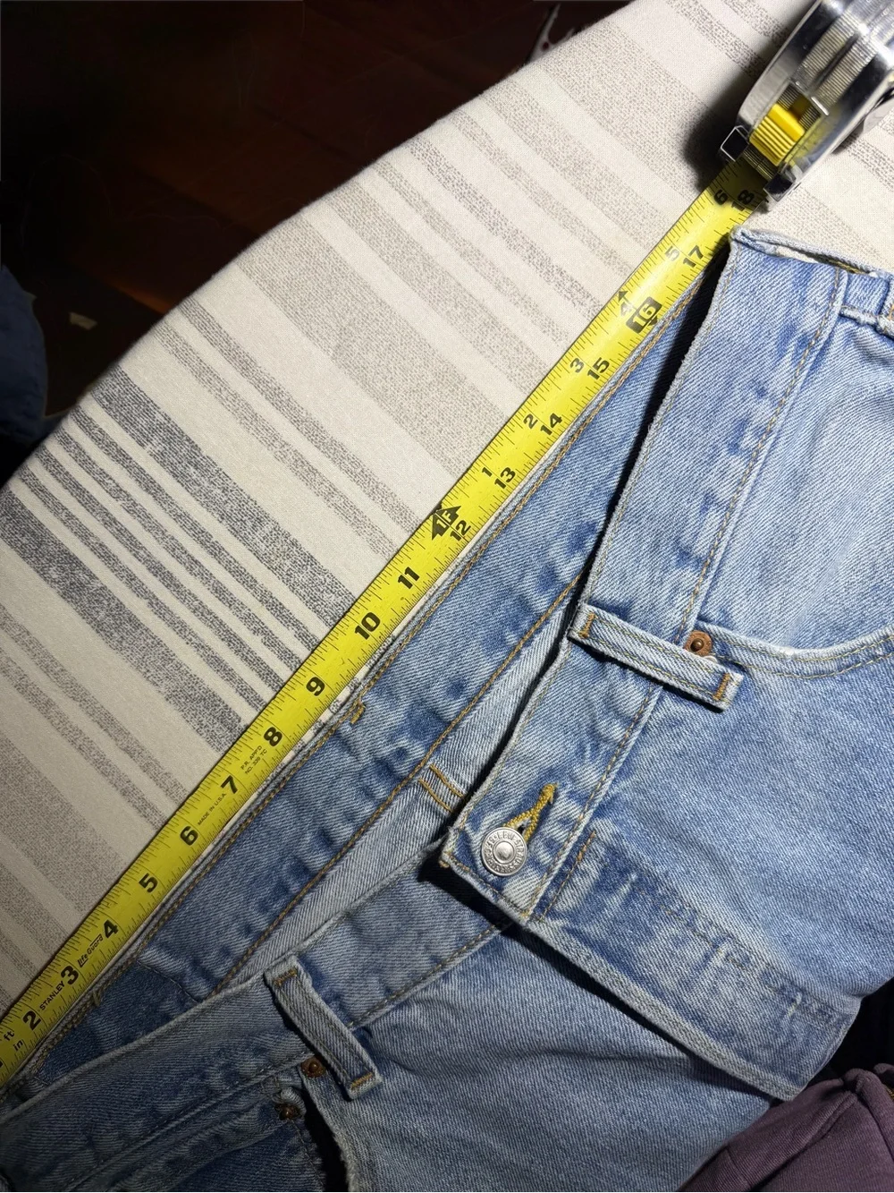 Levi's 501 Original Fit Button Fly Jeans Men's 36x30 Light Stonewash - #001